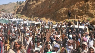 قبائل كحلان الشرف بحجة تُعلن الجهوزية لمواجهة تصعيد العدو السعودي