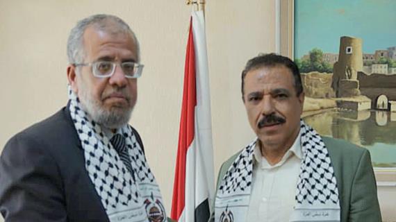 التقى ممثل حماس بصنعاء .. وزير الخارجية يبارك انتصار المقاومة الفلسطينية