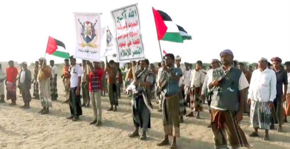 الحديدة .. مسيران وعرض لوحدات التعبئة الشعبية في بيت الفقية واللحية