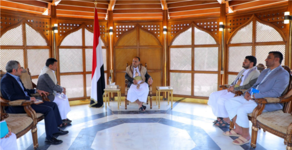 الرئيس المشاط يطلع من نائب وزير الخارجية على آخر مستجدات خزان صافر