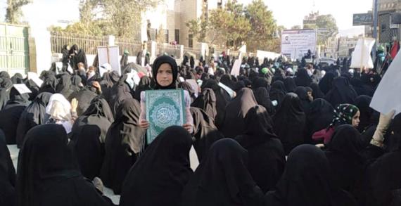 الهيئة النسائية بعمران تنظم فعالية مركزية في ذكرى سنوية الشهيد القائد