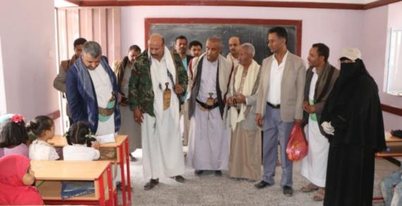 زيارات تفّقدية لأنشطة المراكز الصيفية في عنس وميفعة عنس بذمار
