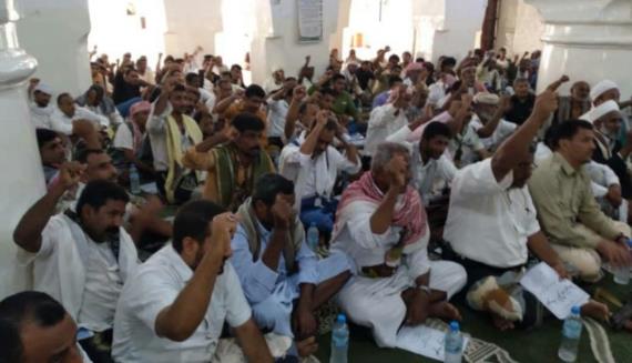 لقاء موسع لعلماء وخطباء مديريات المربع الجنوبي بالحديدة لاحياء سنوية الشهيد القائد