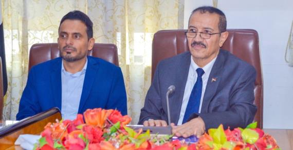 مؤتمر صحفي لوزارتي حقوق الإنسان والخارجية يستعرض جرائم العدوان خلال تسع سنوات