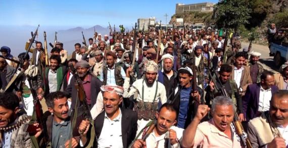 وقفة قبلية بمحافظة ريمة تأكيداً على الجهوزية لمواجهة أي تصعيد