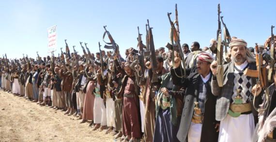 وقفة مسلحة في بني مطر بصنعاء نصرة لغزة وتأكيد الجهوزية